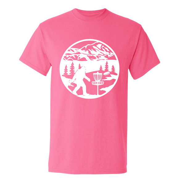 Disc Golf T Shirt SASQUATCH MOUNTAINS Discgolfer Discgolfing Shirt - Picture 12 of 16